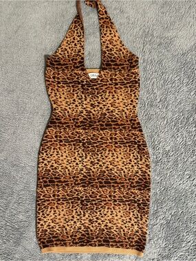 Lilyful leopard print body-con dress